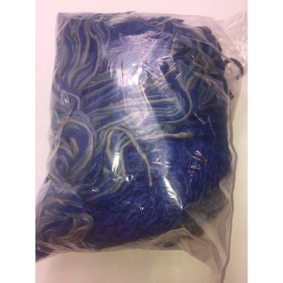 Rampage Women's Colorblock Fringe Scarf Blue/Grey - Picture 2 of 4